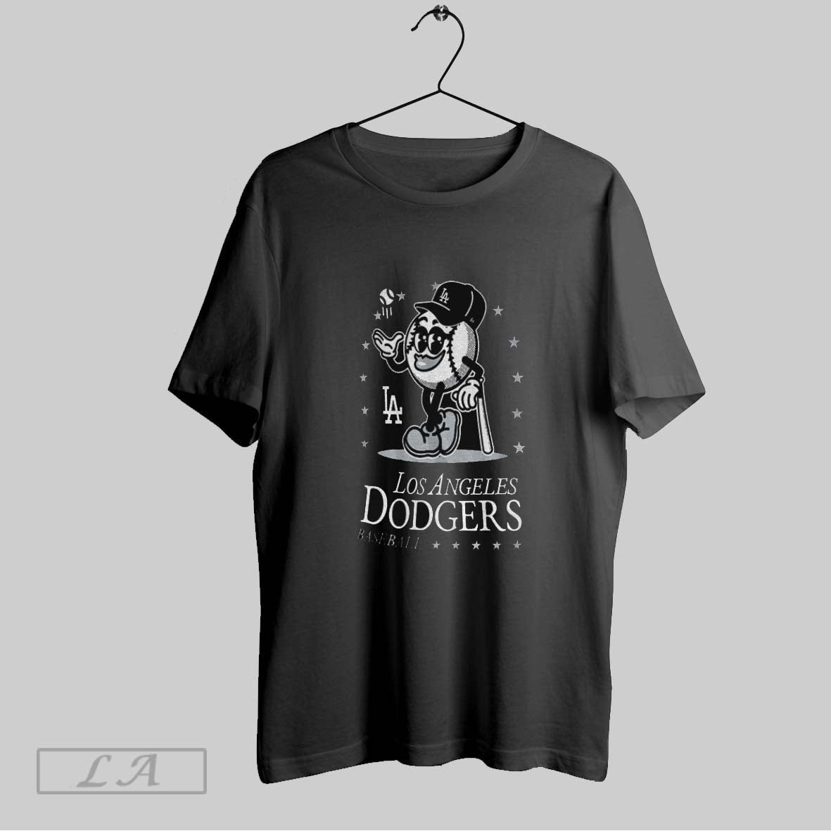 Original Los Angeles Dodgers New Era Little Miss Tee Vintage Gift