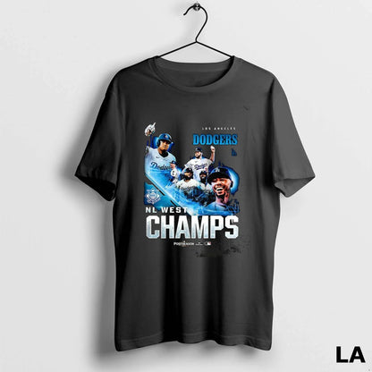 Original Los Angeles Dodgers Postseason 2025 Nl West Champions Hoodie