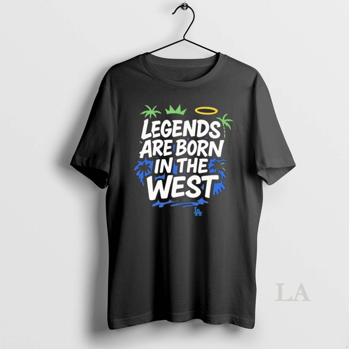 Original Los Angeles Dodgers Legends Are Born West Shirt Trendy