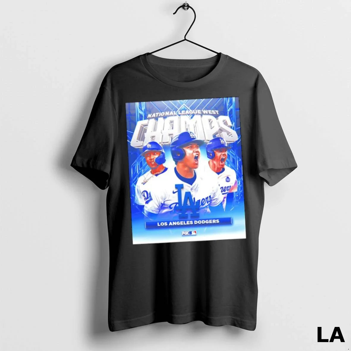 Original Los Angeles Dodgers Victory National League West Champs
