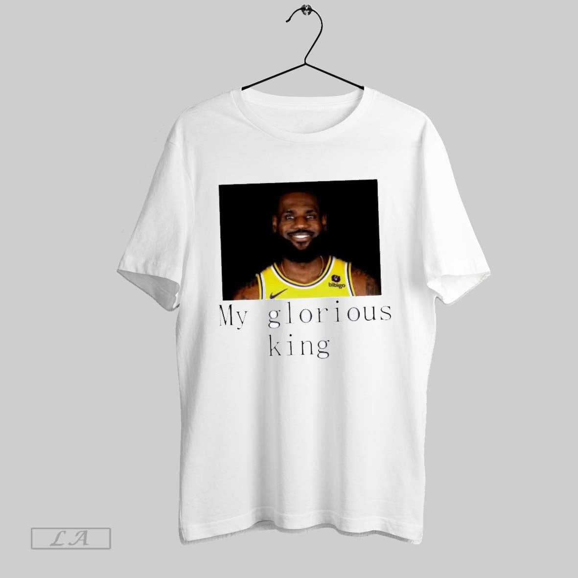 Original Los Angeles Lakers Lebron James My Glorious King Hoodie