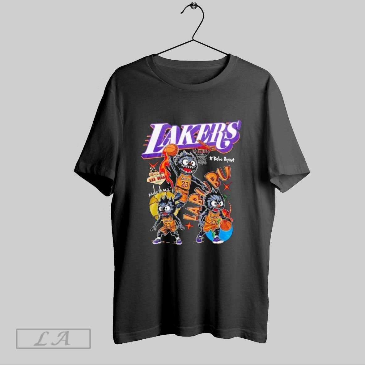 Original Los Angeles Lakers X Labubu Tank Top Classic Outfit