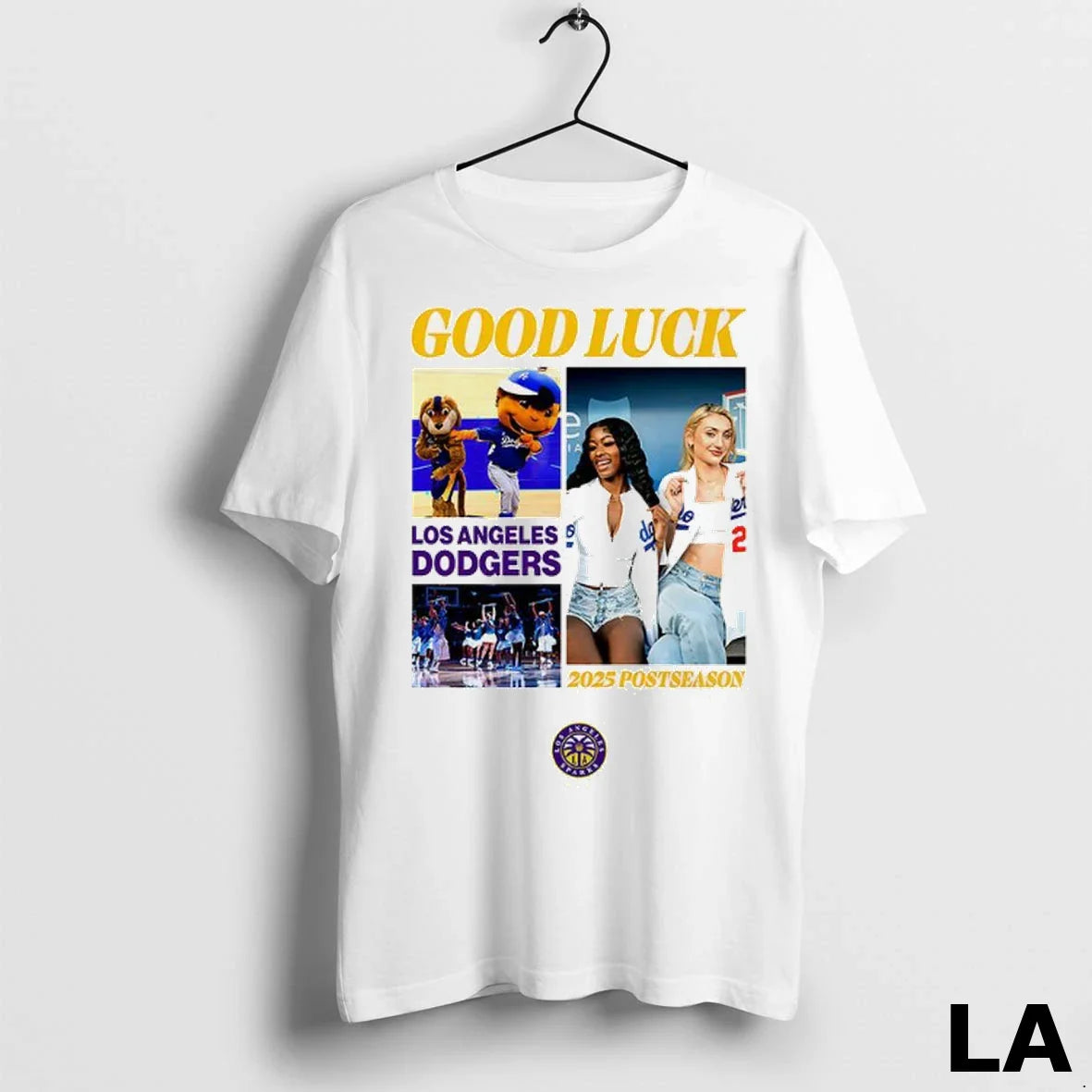 Original Los Angeles Sparks Good Luck 2025 Postseason Shirt Stylish