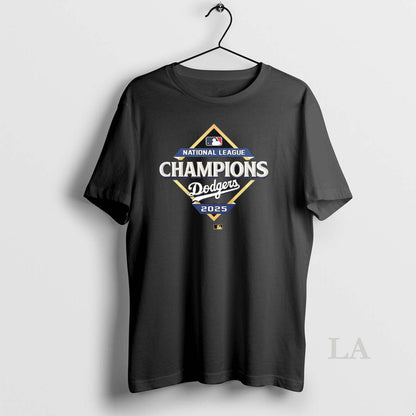 Original Los Angles Dodgers National League Champions 2025 Two Sided