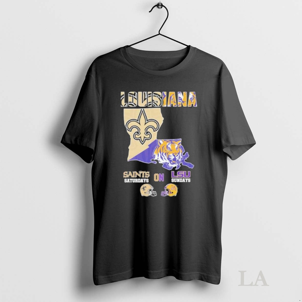 Original Louisiana Map Saints And Tigers Tank Top Designer Merch