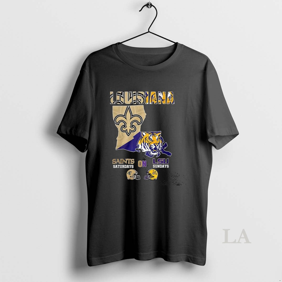 Original Louisiana Saints Saturdays Lsu Sundays Map Shirt Stylish Look