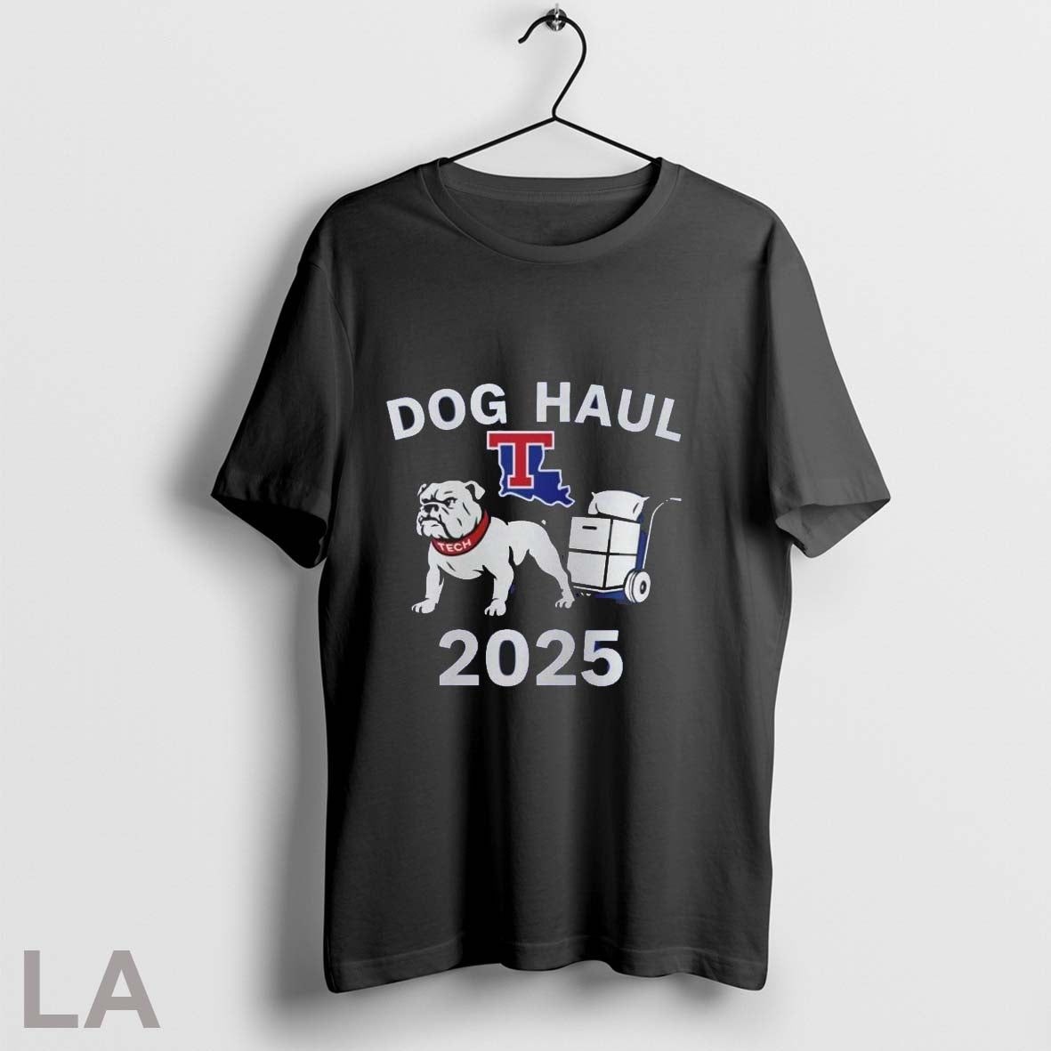 Original Louisiana Tech Bulldogs Dog Haul 2025 Tee Classic Apparel