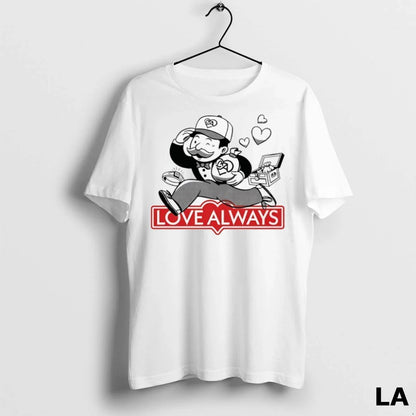 Original Love Always Cartoon Hoodie Unique Design