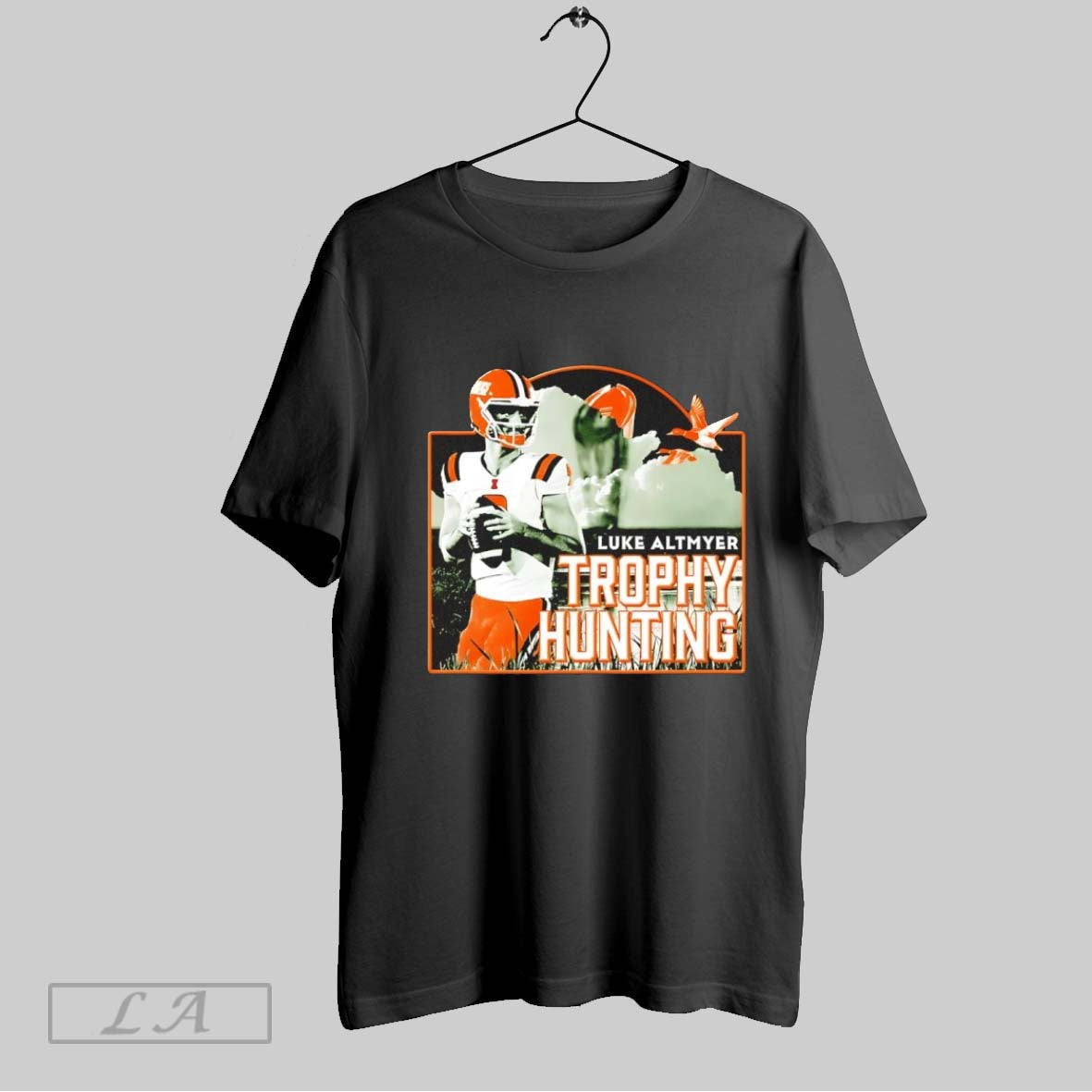 Original Luke Altmyer Trophy Hunting Illinois Fighting Illini