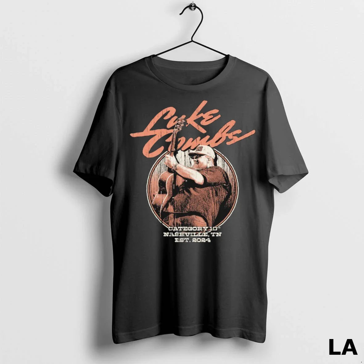 Original Luke Combs Category 10Th Nashville Tn Tour 2024 Tee Unique