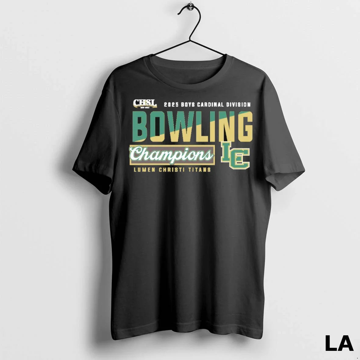 Original Lumen Christi Titans 2025 Cardinal Division Bowling