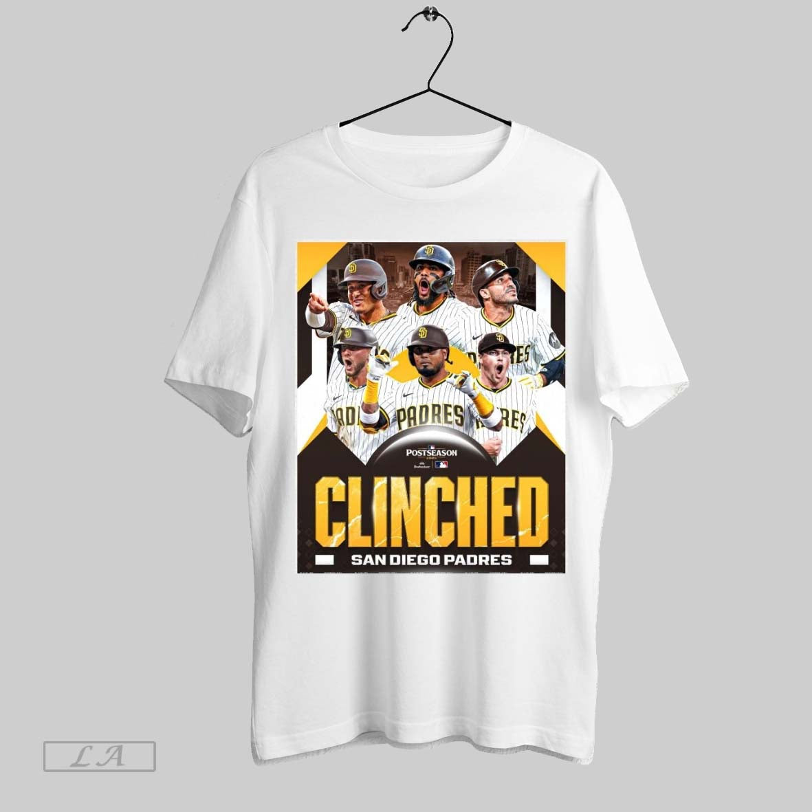 Original Mlb Postseason 2025 San Diego Padres Clinched Fight Fairhful