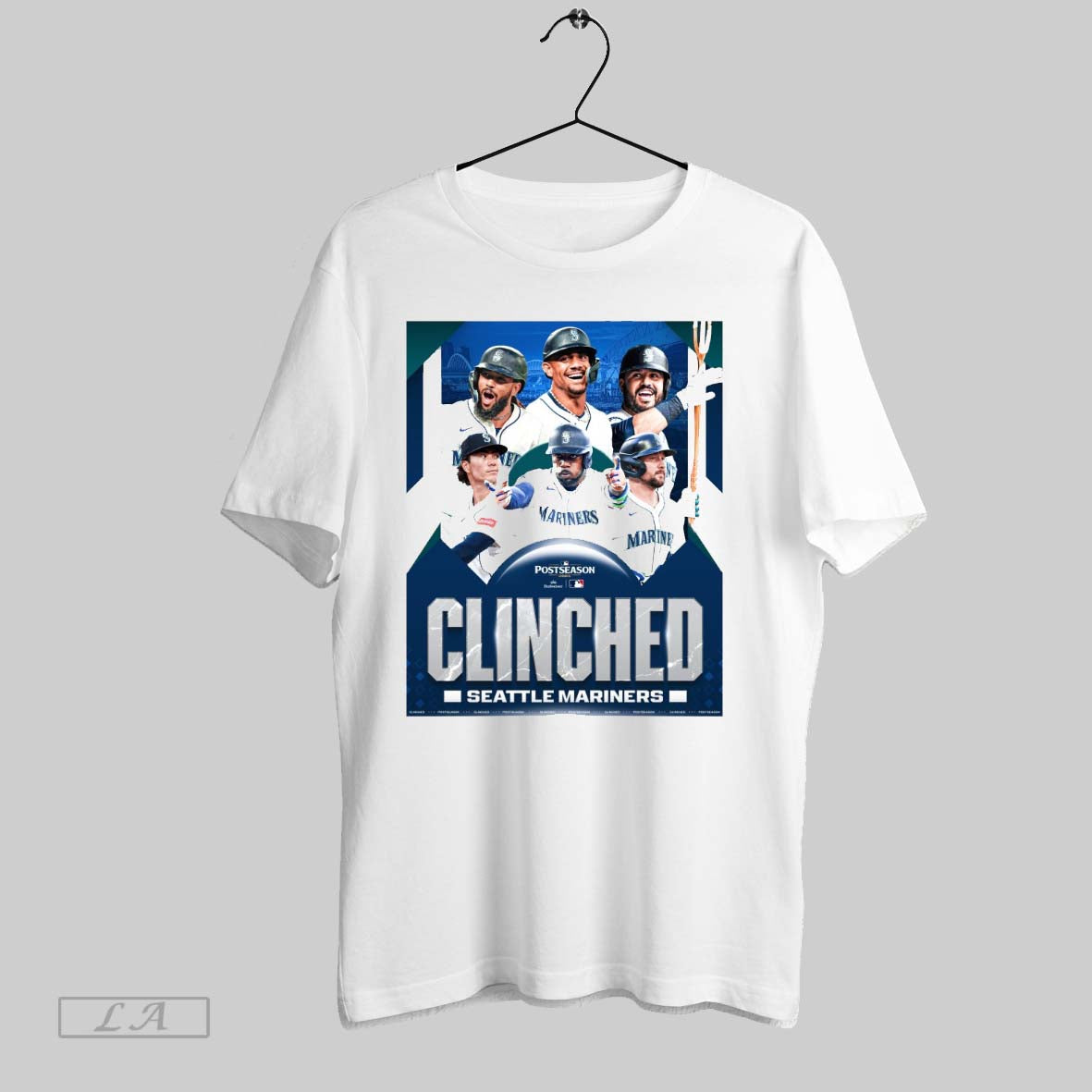 Original Mlb Postseason 2025 Seattle Mariners Clinched Seize Moment