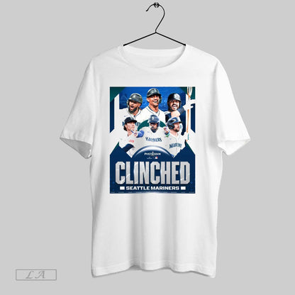 Original Mlb Postseason 2025 Seattle Mariners Clinched Seize Moment