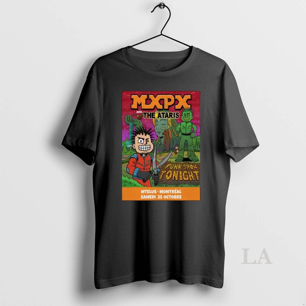 Original Mxpx October 25 2025 Mtelus Montreal Long Sleve TShirt