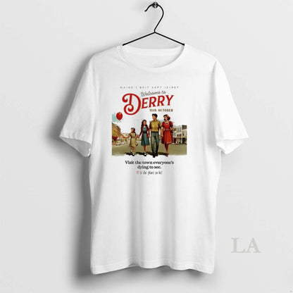 Original Maines Best Kept Secret Welcome To Derry This October Hoodie