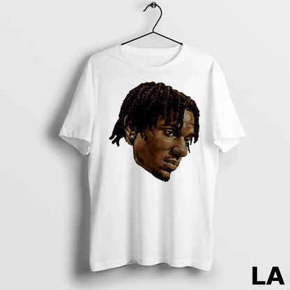 Original Malik Nabers New York Giants Football Portrait Tank Top
