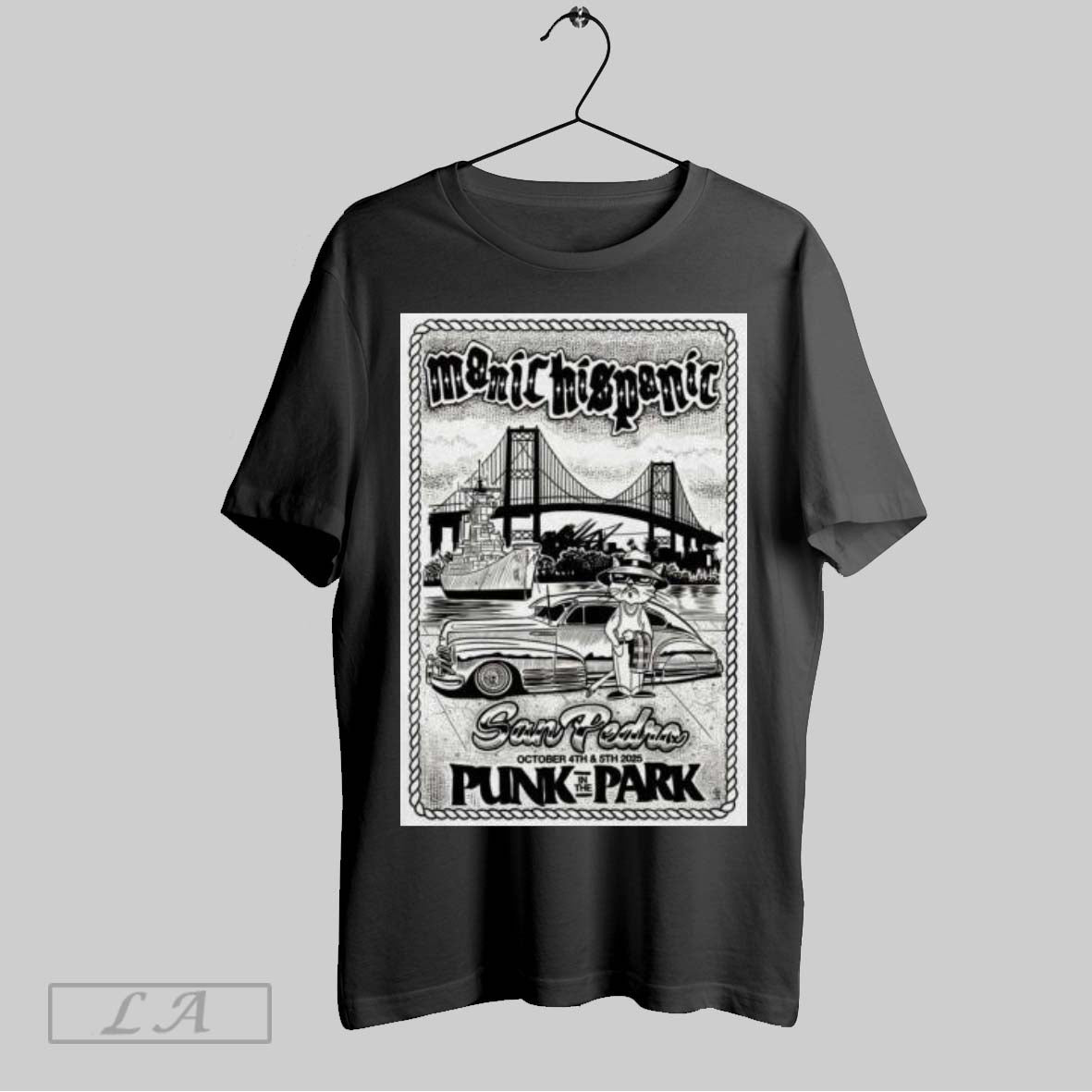 Original Manic Hispanic Punk Park La 2025 Tank Top Exclusive Design