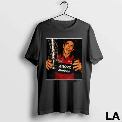 Original Marc Marquez Ducati Lenovo Team Motogp Champion Tee Classic