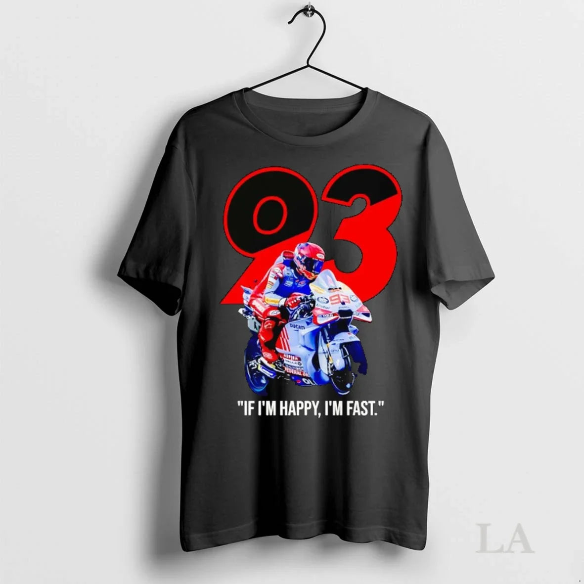 Original Marc Marquez If Im Happy Im Fast Long Sleeve Exclusive Gift