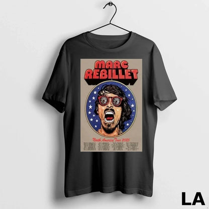 Original Marc Rebillet North America Tour 2025 Tank Top Designer Style