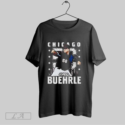 Original Mark Buehrle Chicago Skyline Throwing Tank Top Classic