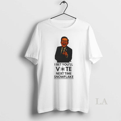Original Mark Rutte I Bet Youll Vote Next Time Snowflake Hoodie
