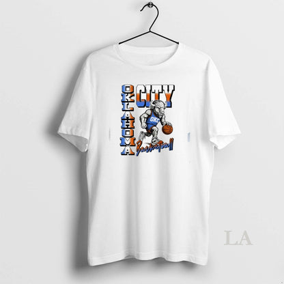 Original Mascot Oklahoma City Thunder Basketball Sweatshirt Classic