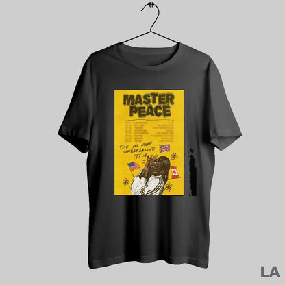 Original Master Peace No More Underground Tour 2025 Tee Exclusive