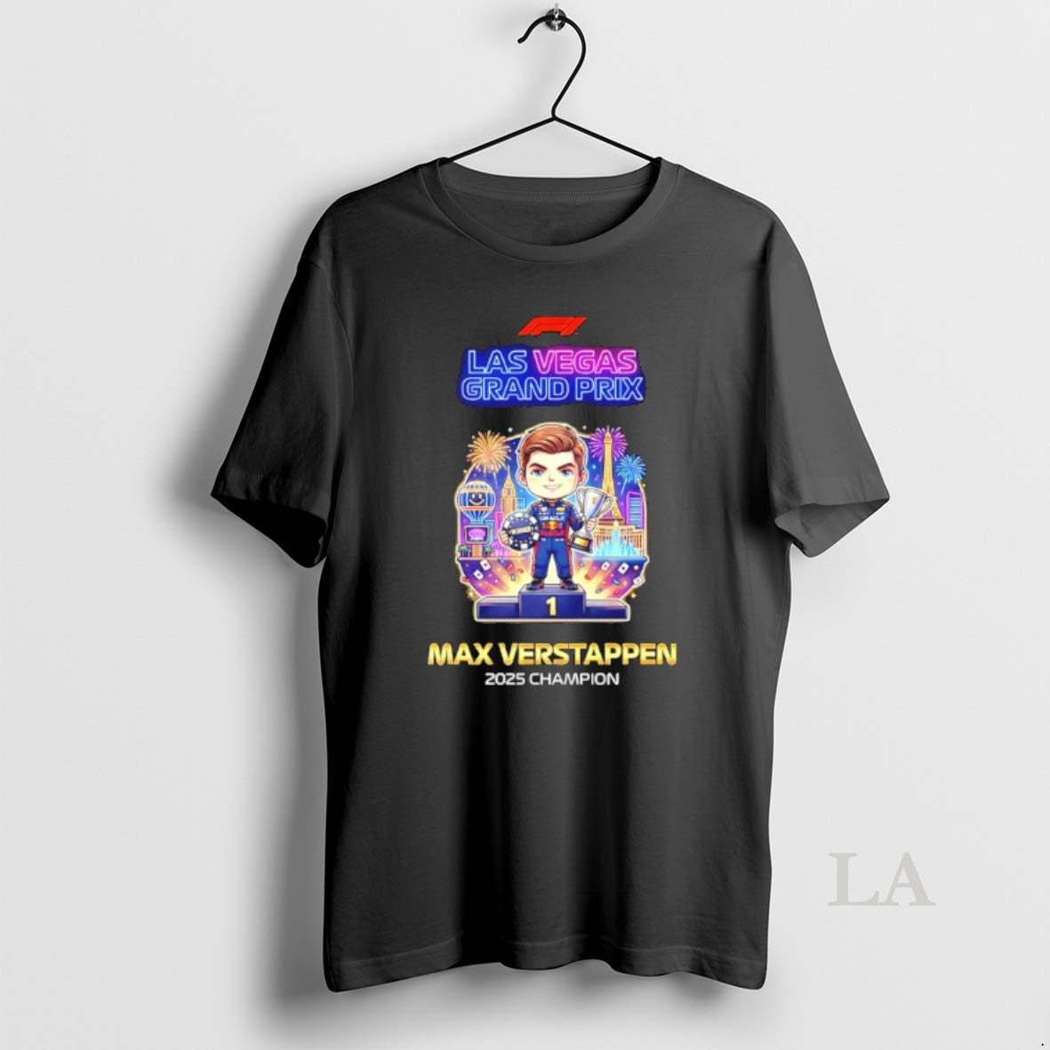 Original Max Verstappen Las Vegas Grand Prix 2025 Champions Red Bull