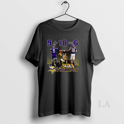 Original Mccarthy And Jefferson 9186 Skol Vikings Signature Long