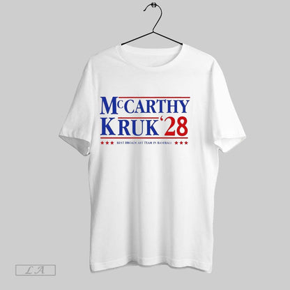 Original Mccarthy And Kruk 24 Best Broadcast Team Baseball Sweatshirt