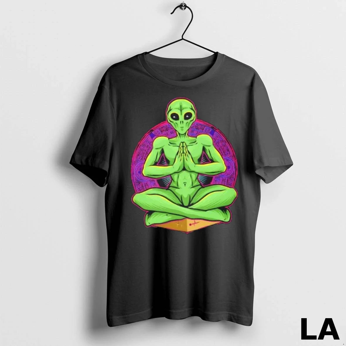 Original Meditating Alien Cosmic Spiritual Shirt Stylish Merch
