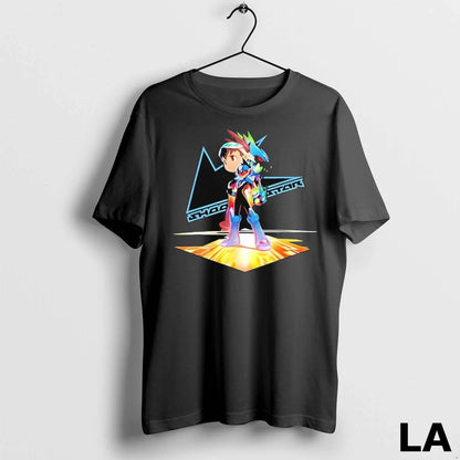 Original Mega Star Force Legacy Tee Retro Art