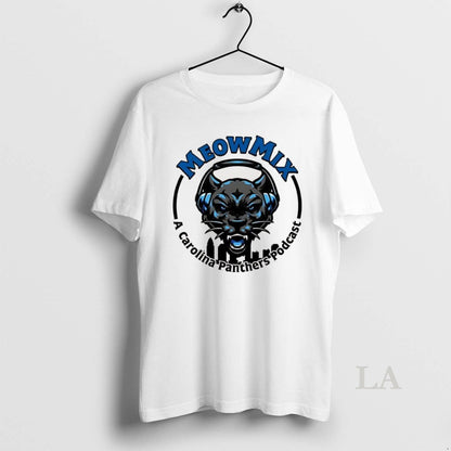 Original Meow Mix Carolina Panthers Podcast Tee Designer Outfit