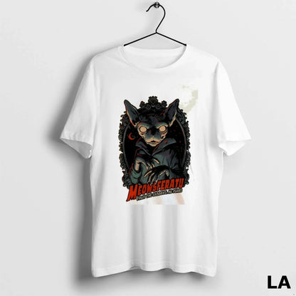 Original Meowsferatu From Shadows He Purrs Sweatshirt Retro Outfit
