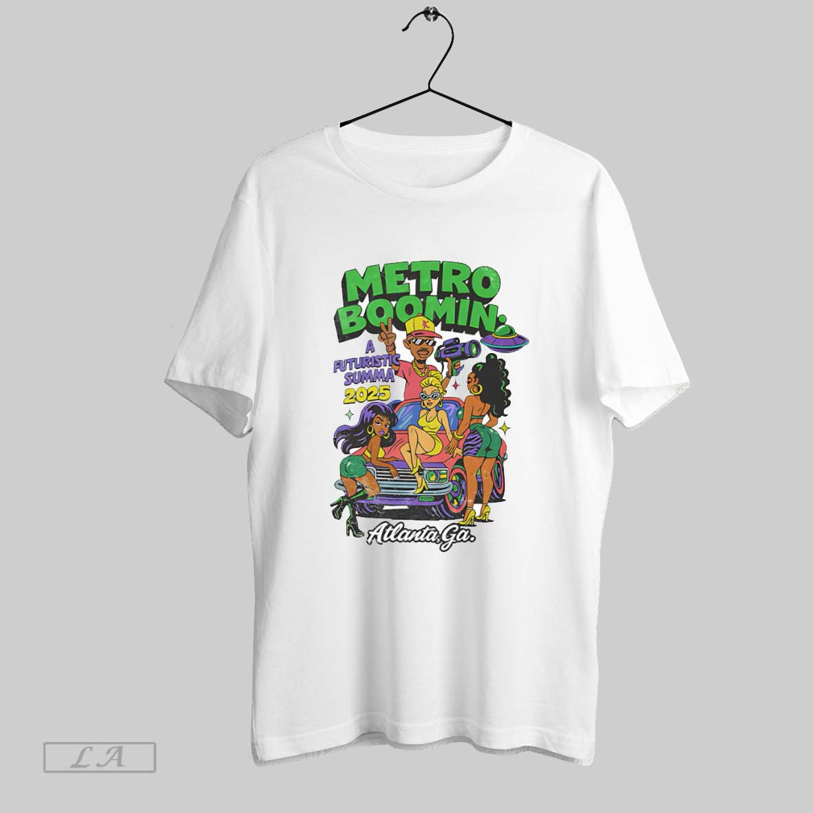 Original Metro Boomin Futuristic Summa 2025 White Poster Tank Top