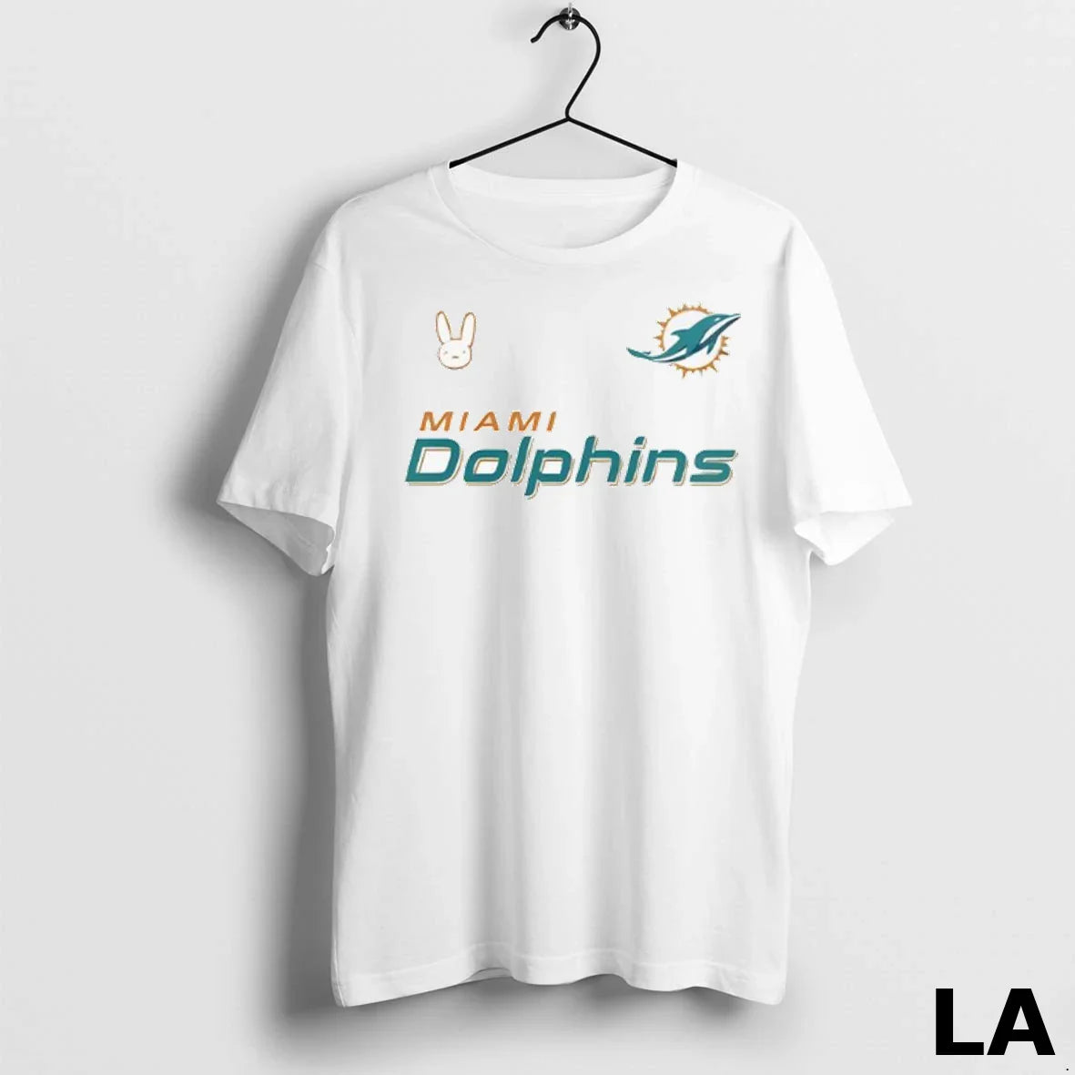 Original Miami Dolphins Bad Bunny Ladies Hoodie Exclusive Design