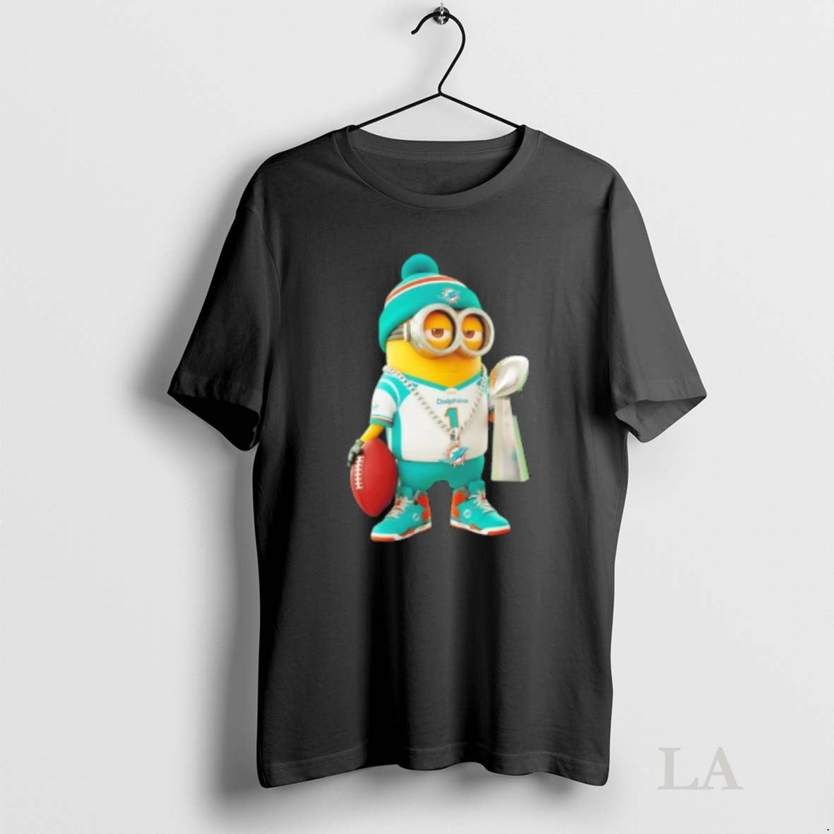 Original Miami Dolphins X Minions Hold Super Bowl Trophy Tank Top