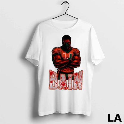 Original Miami Hurricanes Mr Bain Shirt Designer Design