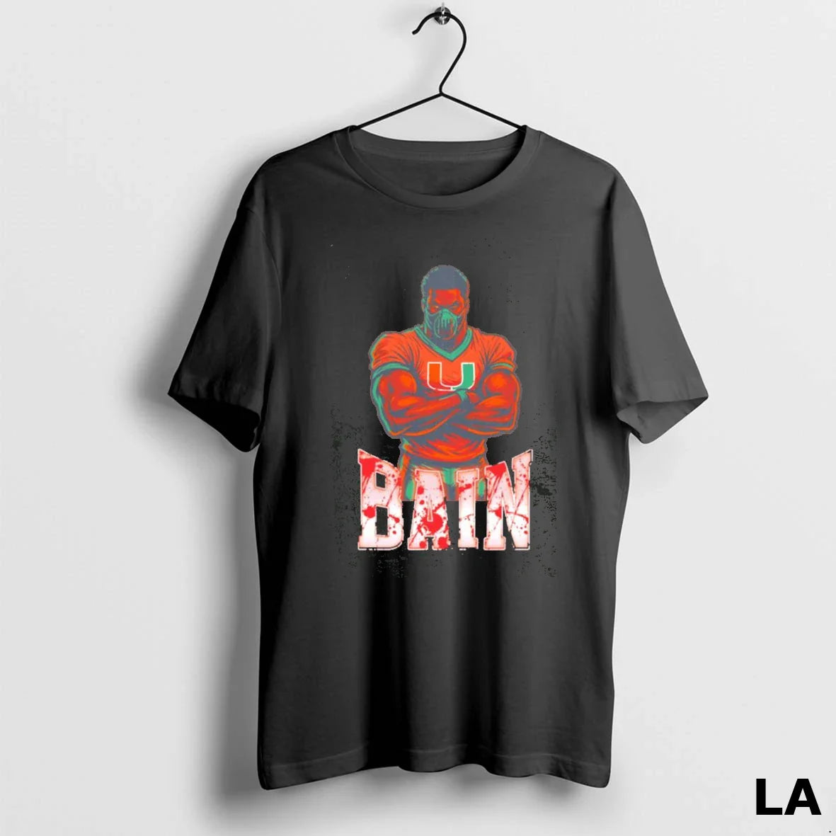 Original Miami Hurricanes Mr Bain Cartoon Tee Designer Merch