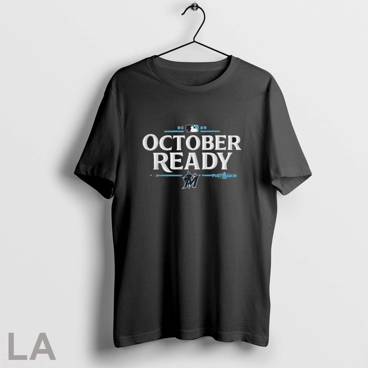 Original Miami Marlins 2025 October Ready Mlb Postseason TShirt