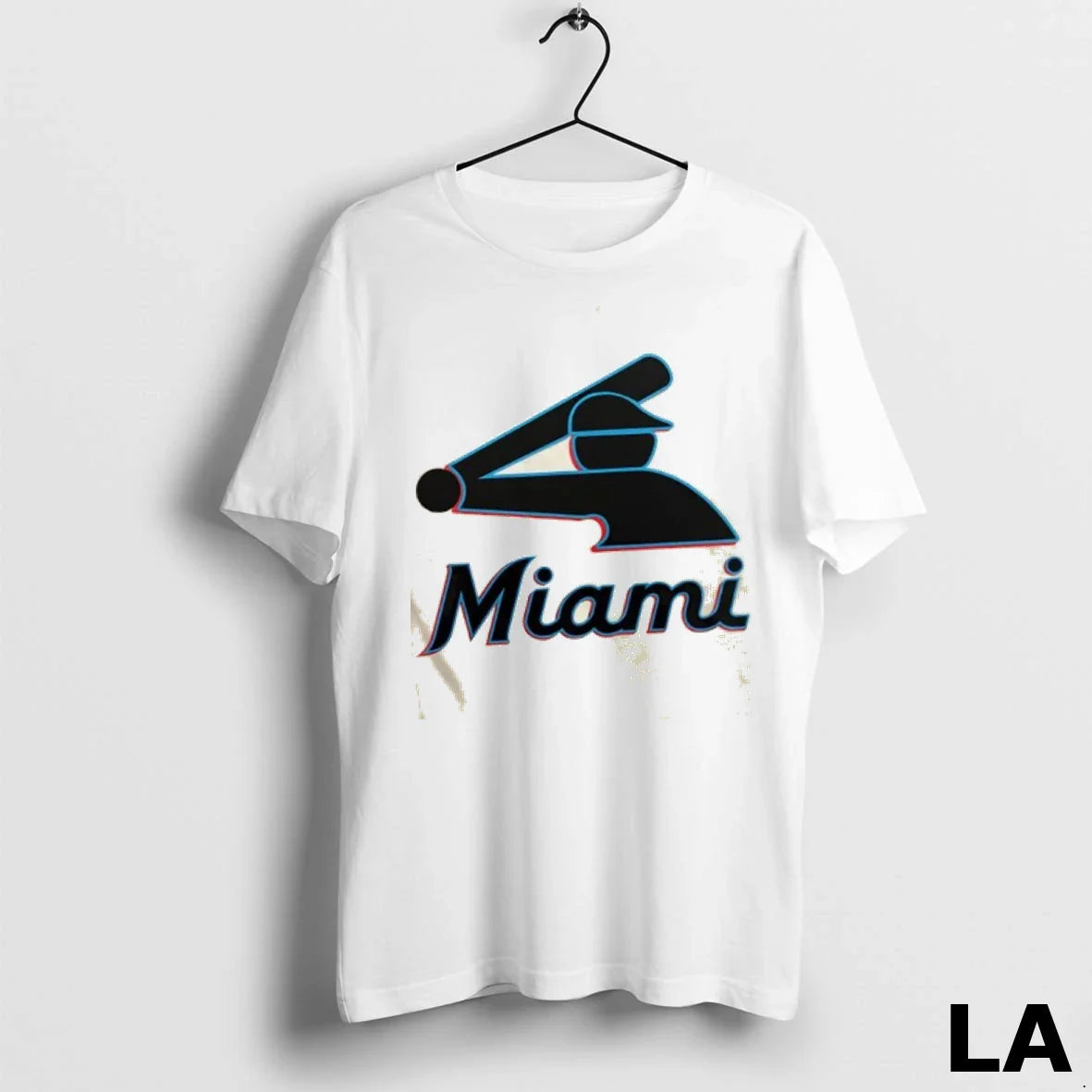 Original Miami Marlins Baseball Stickman 2 Sided Long Sleeve Stylish