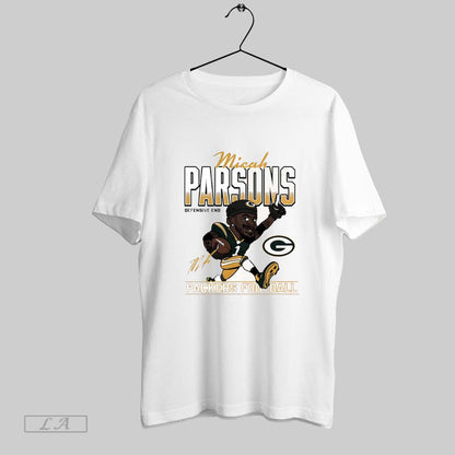 Original Micah Parsons Defensive End Green Bay Packers Football