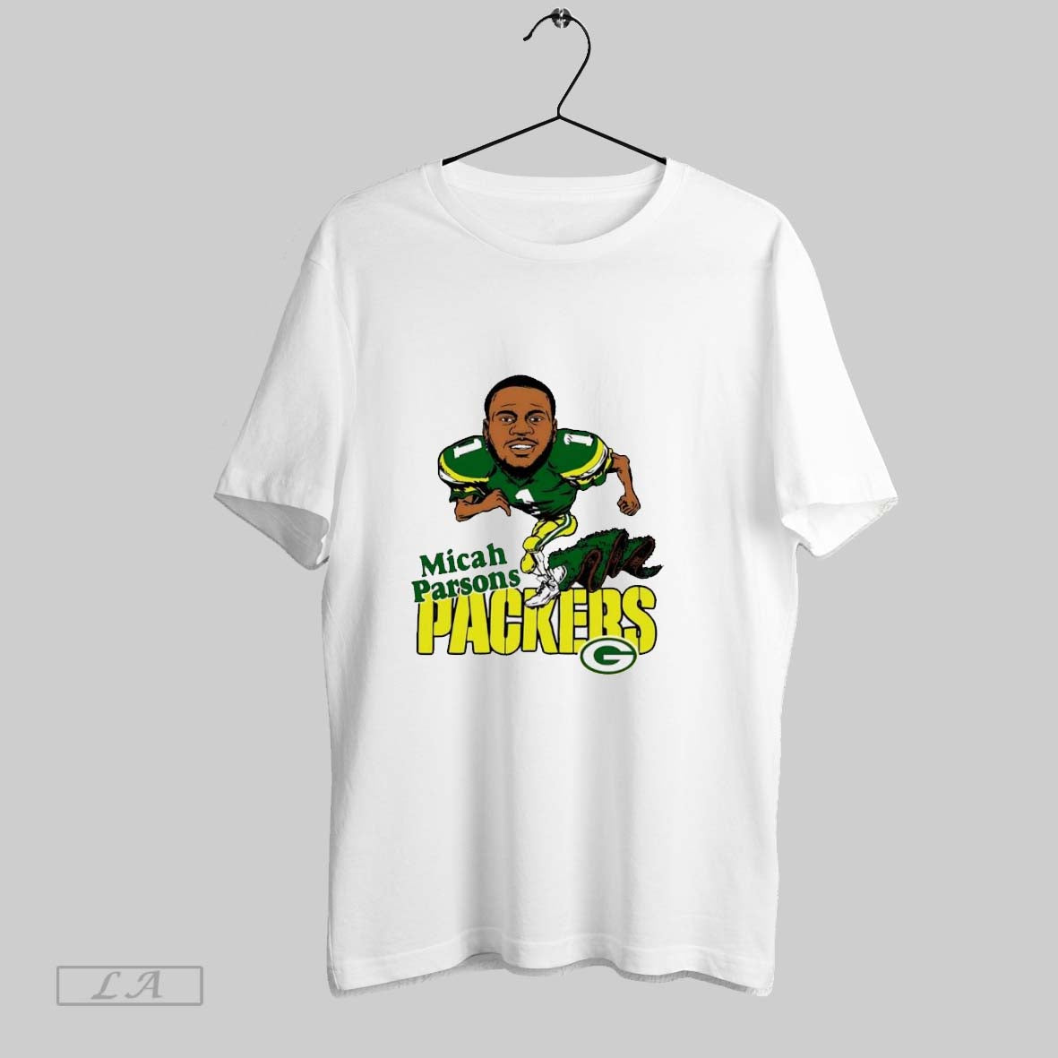 Original Micah Parsons Green Bay Packers Football Homage Bighead