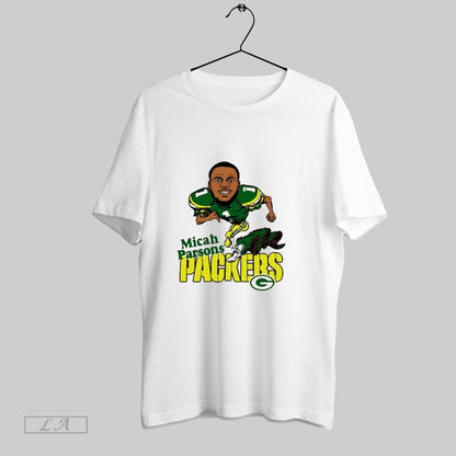 Original Micah Parsons Green Bay Packers Football Homage Bighead