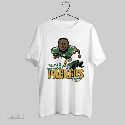 Original Micah Parsons Green Bay Packers Player Caricature Shirt