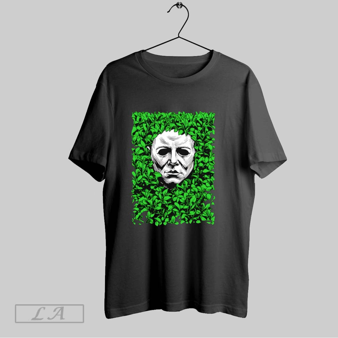 Original Michael Myers Halloween Among Hedges Tee Authentic Design