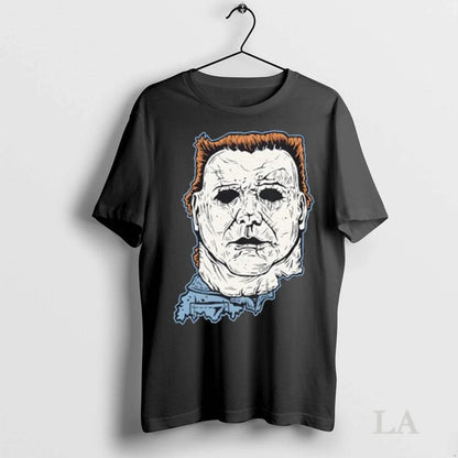 Original Michael Myers Hoosier Map Halloween Tank Top Classic Fashion