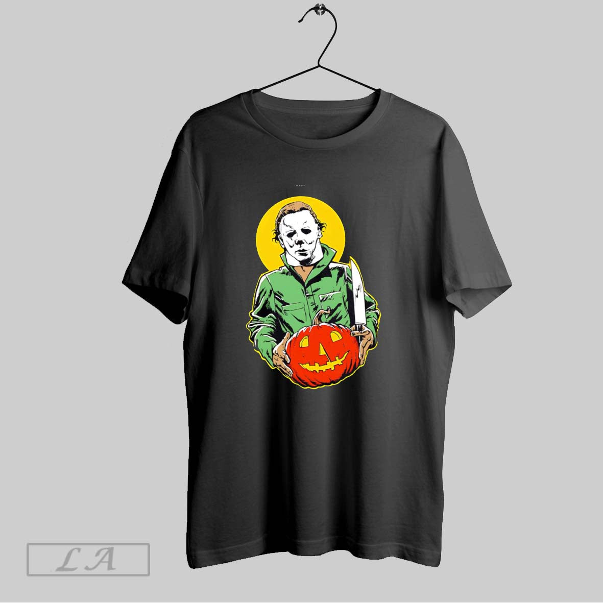 Original Michael Myers Pumpkin Halloween Tank Top Authentic Design